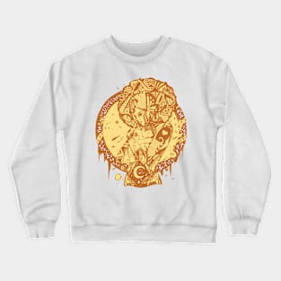 Terracotta Mother and Star Crewneck Sweatshirt